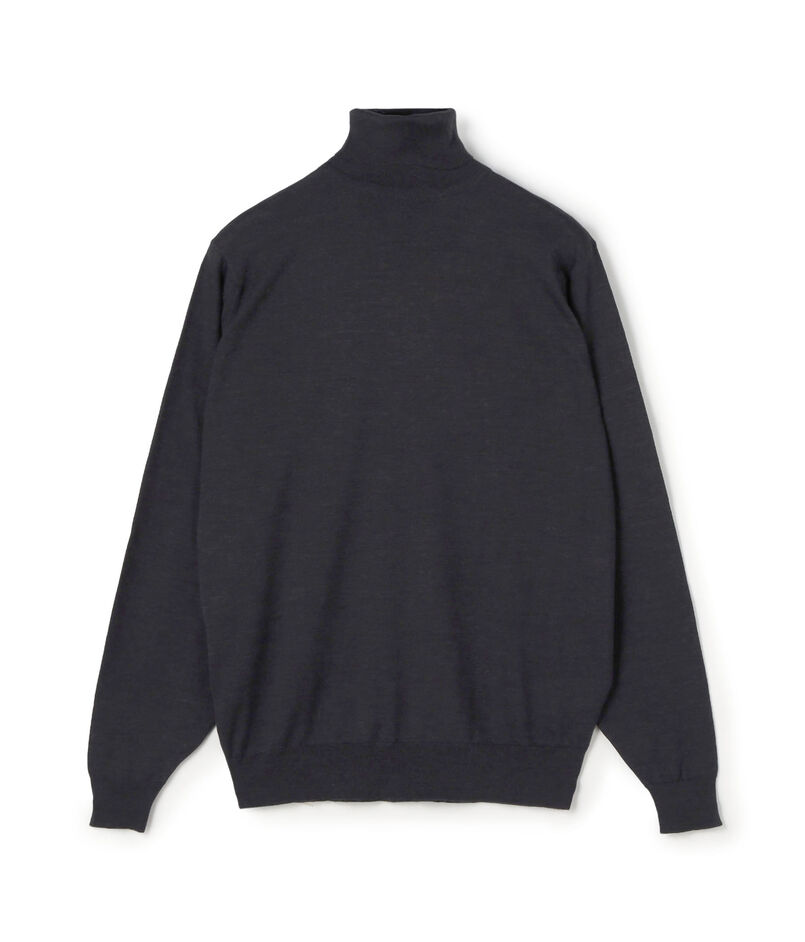 JOHN SMEDLEY LEVINE メリノウールタートルネックニット