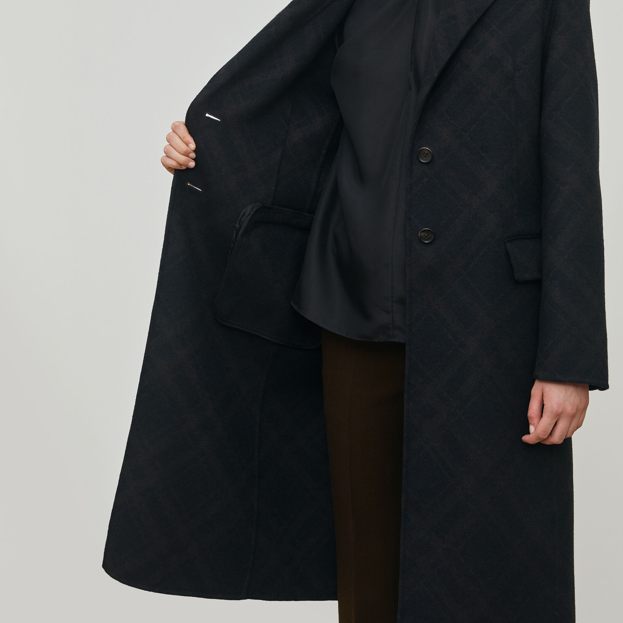 TOMORROWLAND チェスターコート ブラック キルティング ロングコート MACKINTOSH - 【別注】MACKINTOSH×TOMORROWLAND キルティング