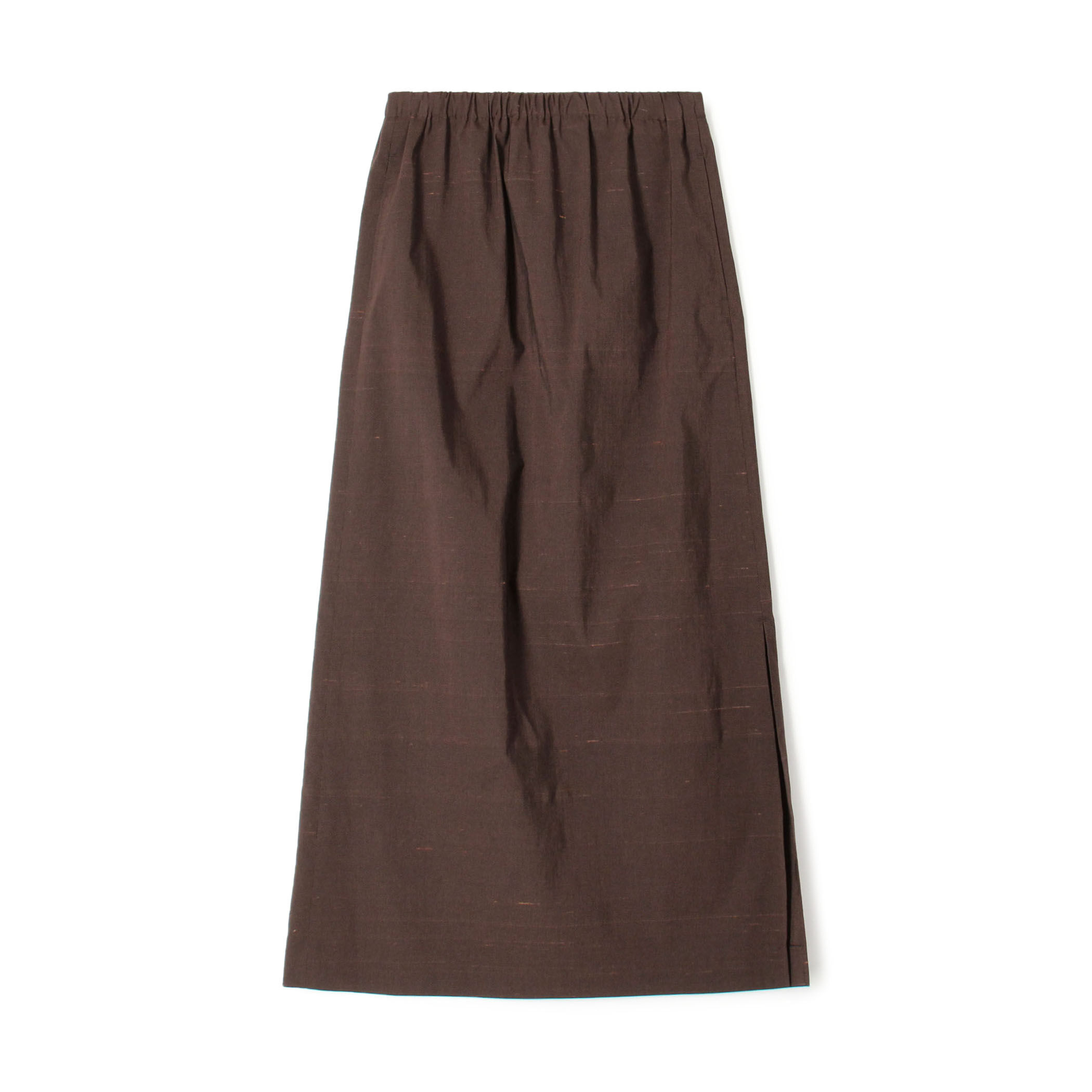 CABaN シルクネップストレッチ ロングスカート（スカート