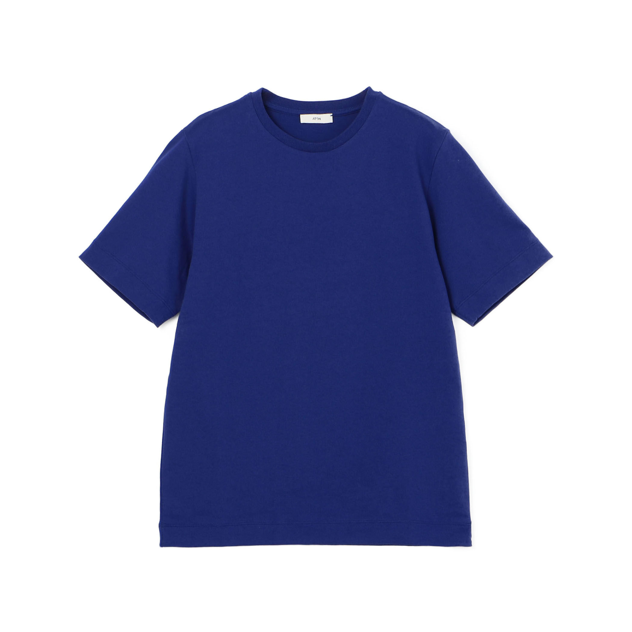 新品　ATON エイトン　Tシャツ　ブラック　丸首　クルーネック ATON STANDARD T-SHIRTS トップス（Tシャツ/カットソー）｜ATON