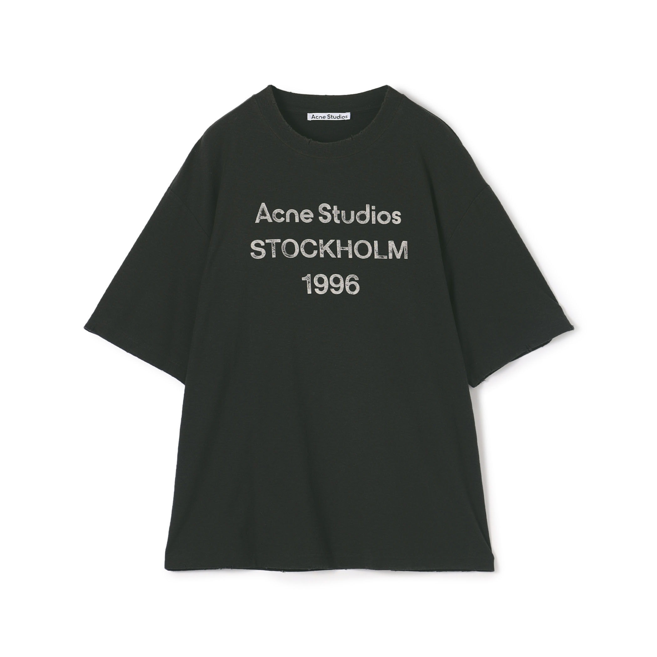 ご検討よろしくお願いいたしますacne studios フェイデッド ブラック Tシャツ