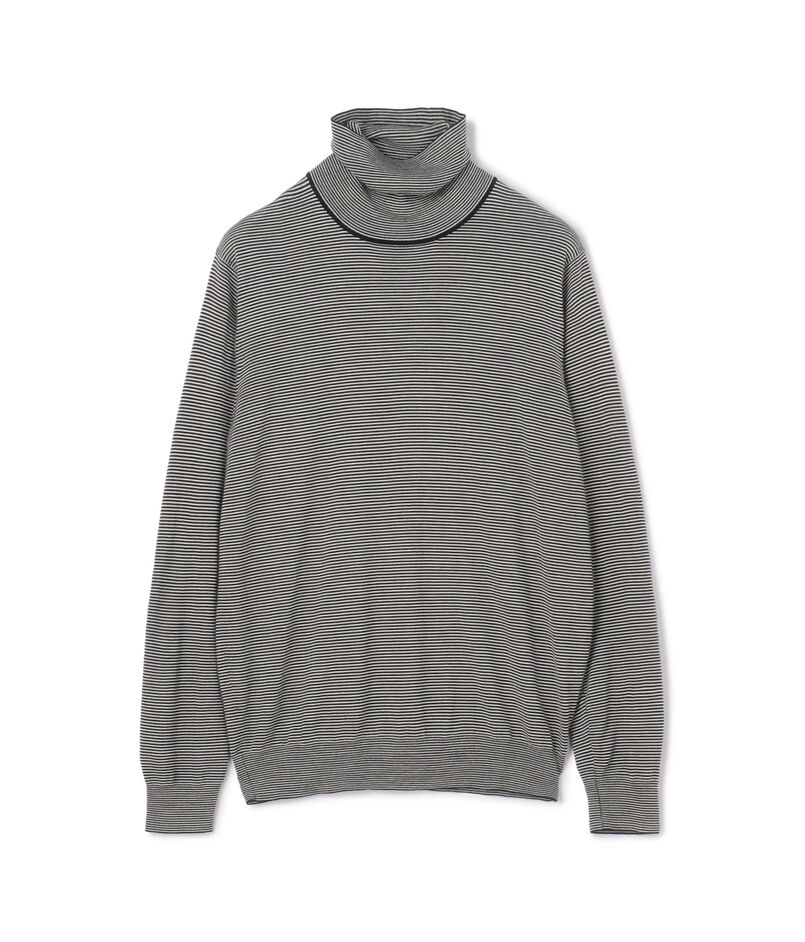 TOMORROWLAND tricot スーパーファインメリノウール タートルネック S-WOOL