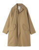 ウールコットン ステンカラーコート TRENCH