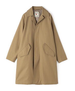 ウールコットン ステンカラーコート TRENCH