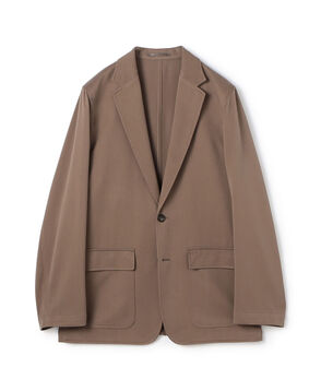 シルクスキン シングルブレステッド2Bシャツジャケット NOVARA