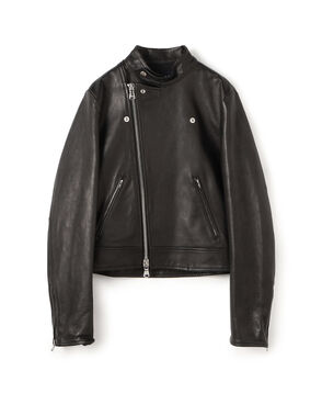 ラムレザー ライダースジャケット