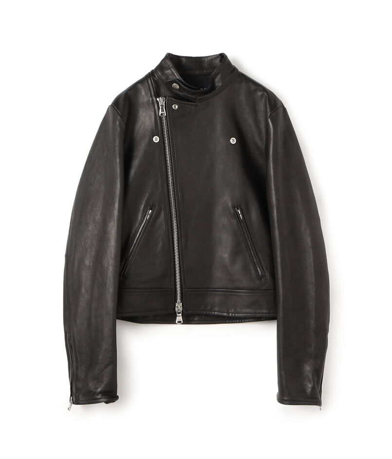 ラムレザー ライダースジャケット