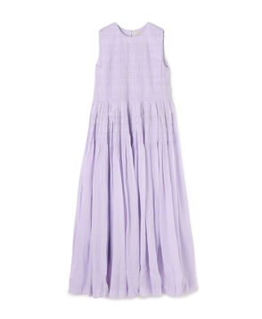 ne Quittez pas COTTON VOILE SHIRRING ドレス