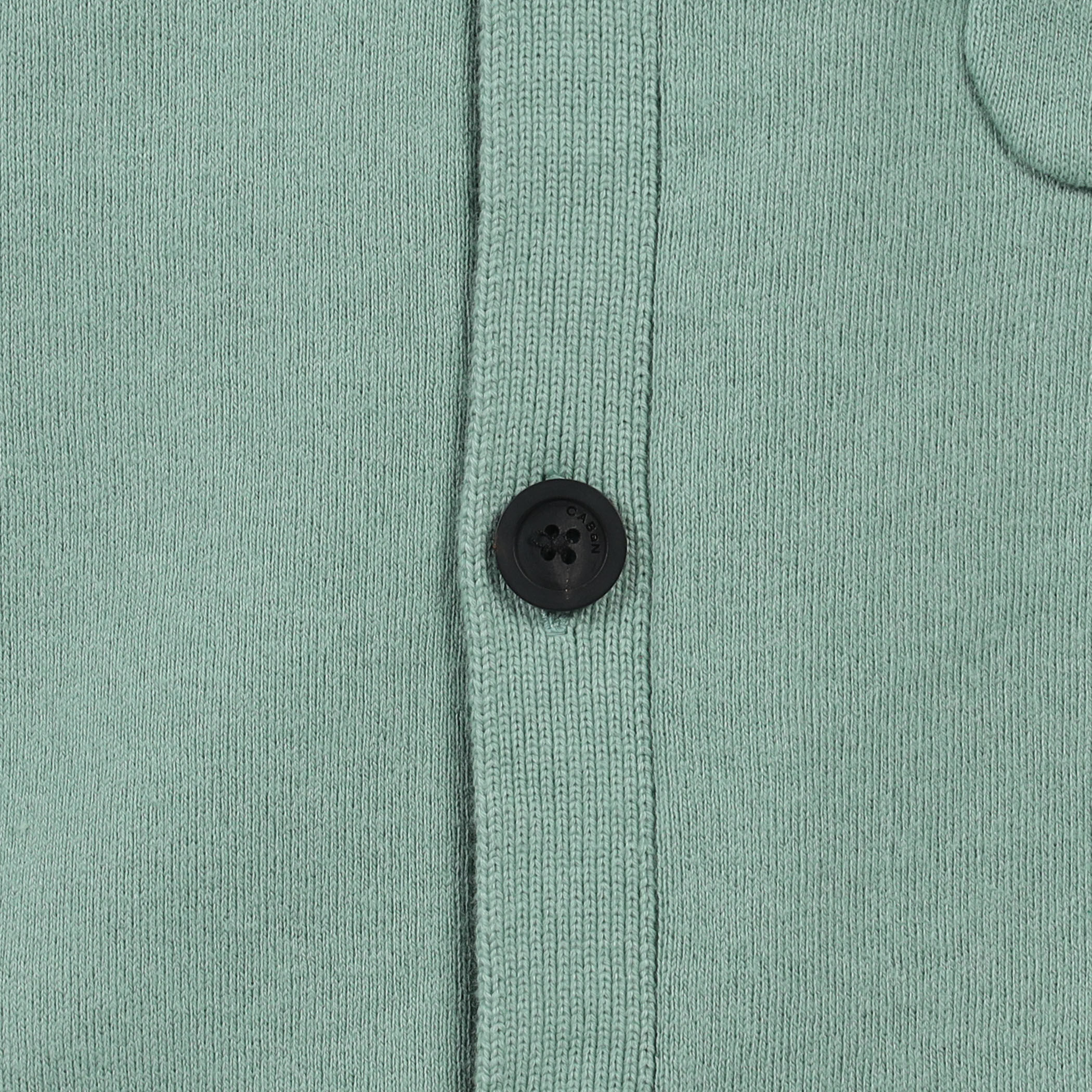 CABaN コットンカシミヤ ポケットクルーネックカーディガン