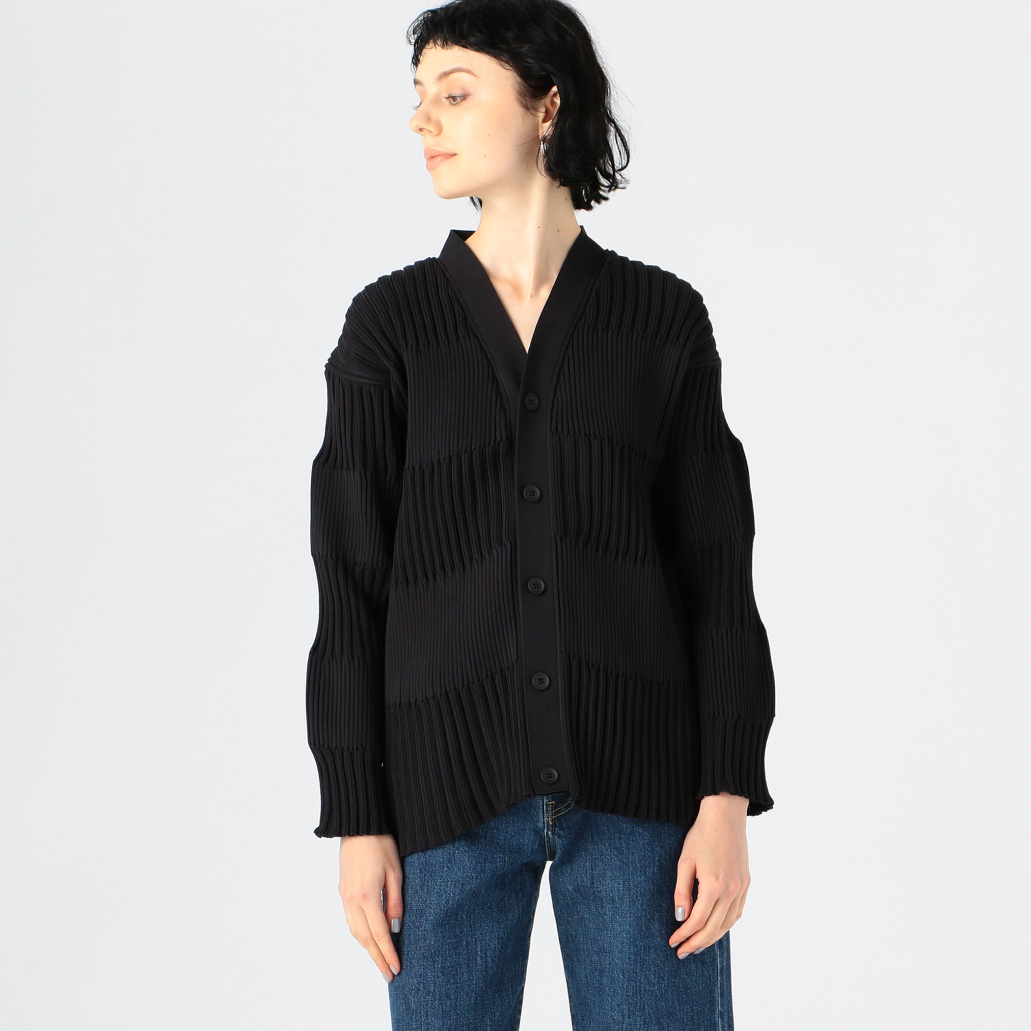 cfcl カーディガン トップス ジャケット 1回着 CFCL FLUTED JACKET カーディガンジャケット 1 イッセイミヤケ
