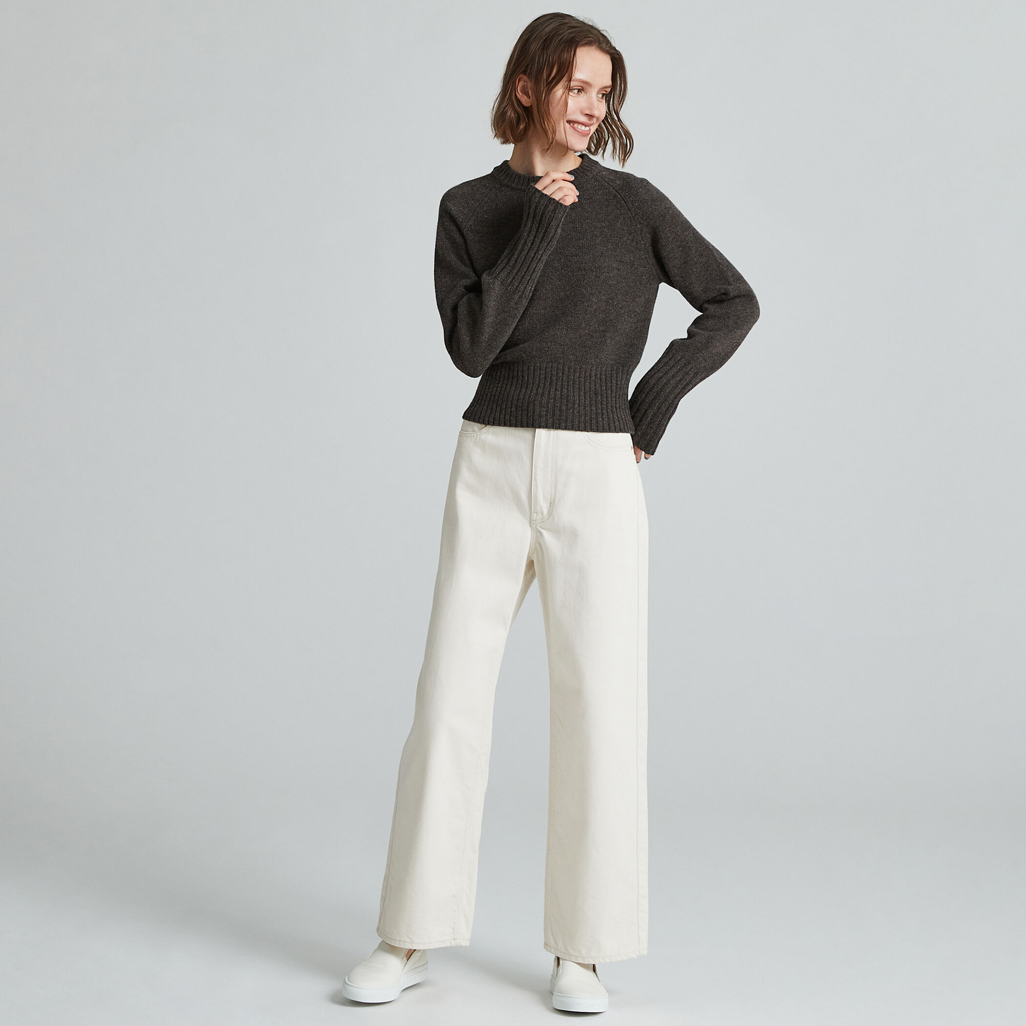 MACPHEE ニット ラムカシミヤ クルーネックプルオーバー レディース : ZOZOTOWN Yahoo!店 - 通販 - Yahoo!ショッピング