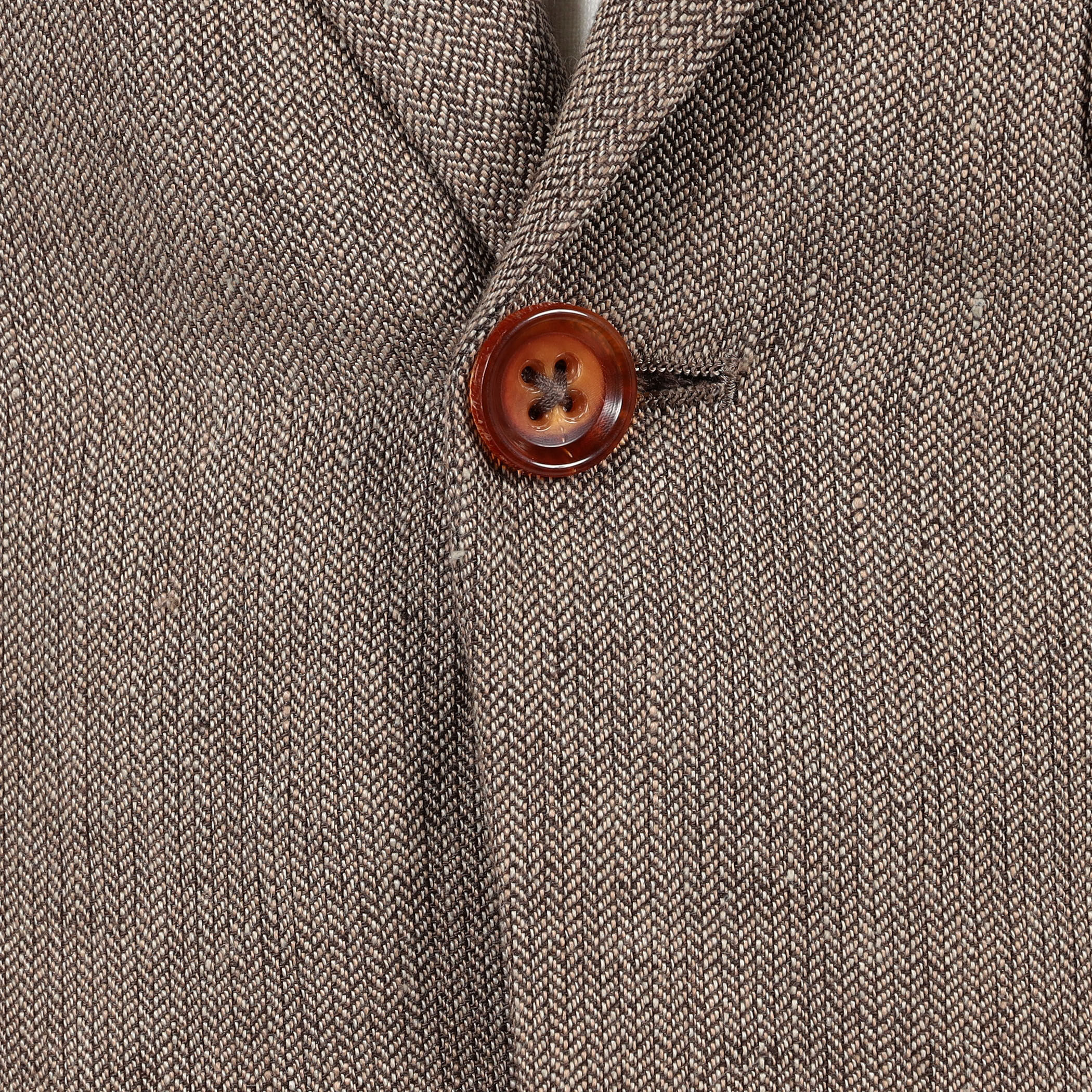 リネン ヘリンボーン サファリジャケット｜トゥモローランド 公式通販