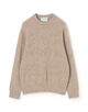 【WEB先行予約】TOMORROWLAND tricot メリノウール チーゼル起毛 クルーネックニット
