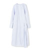 NAMACHEKO MOLPE MIDI DRESS コットン アシンメトリーワンピース
