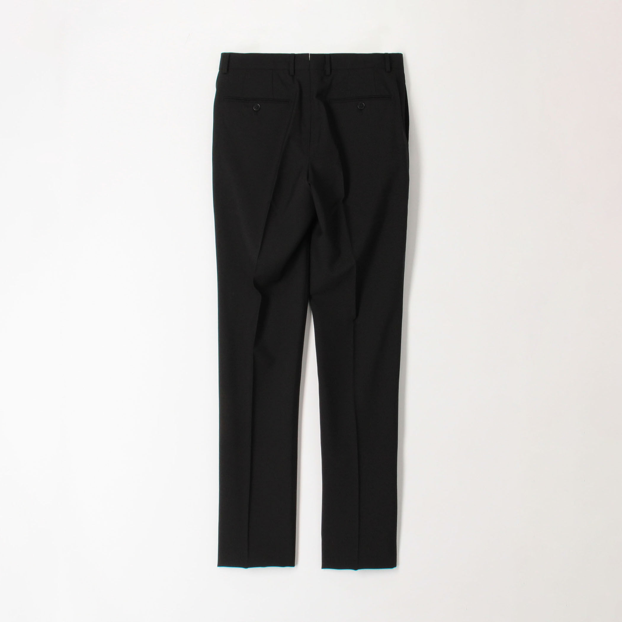 Super130'sウール ノープリーツスリムスラックス DRAGO