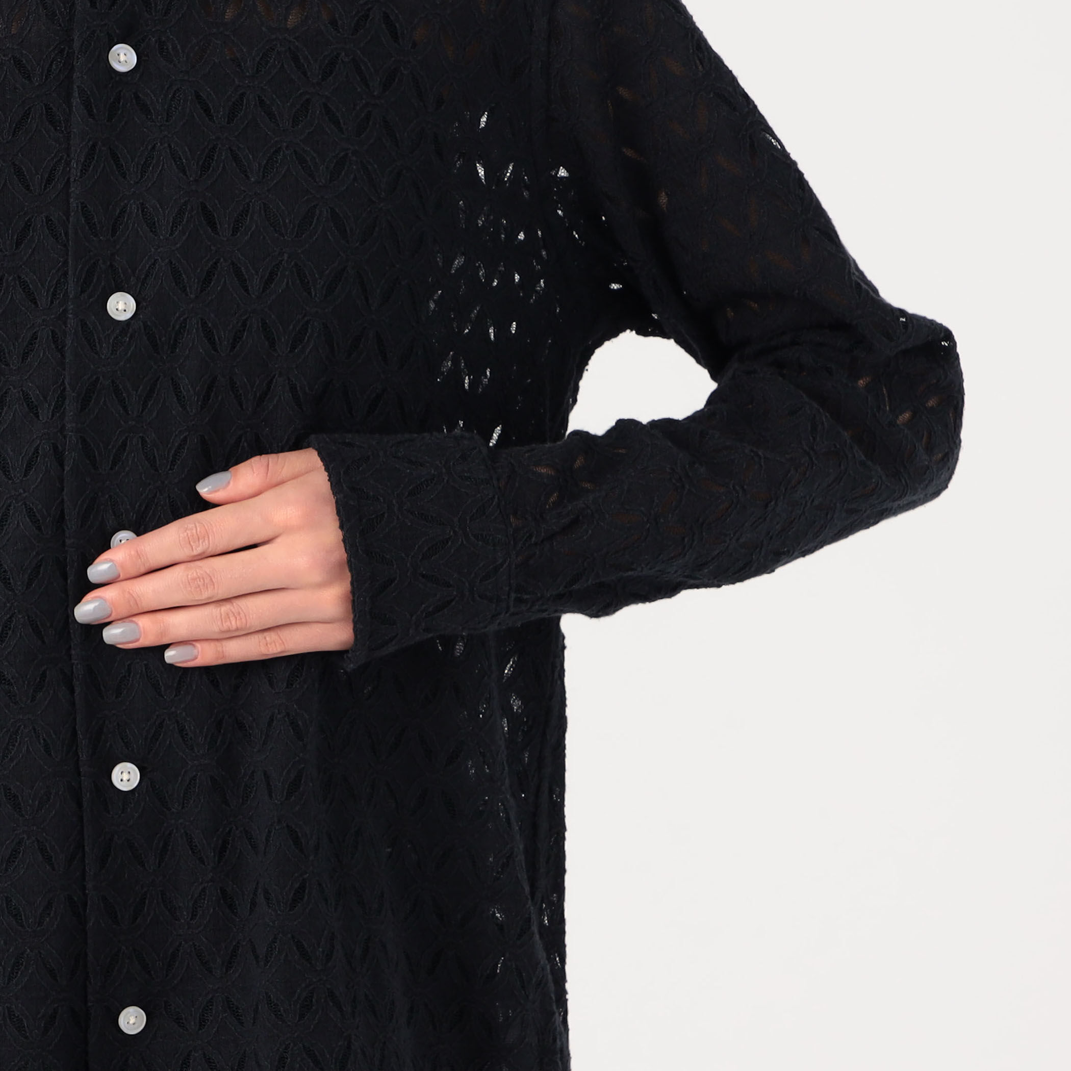 BODE LATTICE LACE LONG SLEEVE SHIRT|トゥモローランド 公式通販 BODE LATTICE LACE LONG SLEEVE SHIRT|トゥモローランド 公式通販