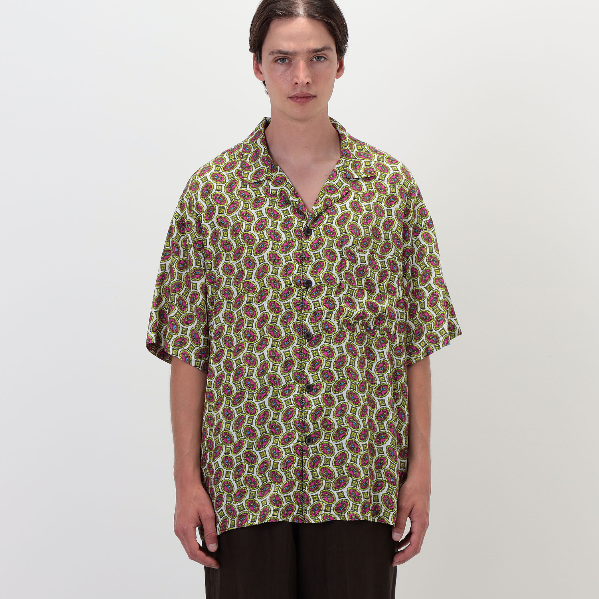 Waxman Brothers HAWAIIAN SHIRT レーヨン オープンカラーシャツ