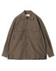 ■コットンシルク ダブルポケット シャツブルゾン