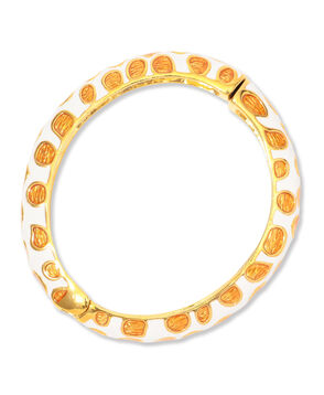 Kenneth Jay Lane giraffe print バングル