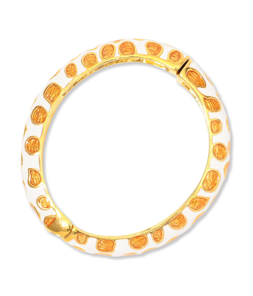 Kenneth Jay Lane giraffe print バングル
