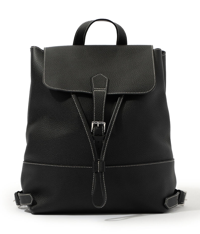Charles et Charlus shrink leather backpack