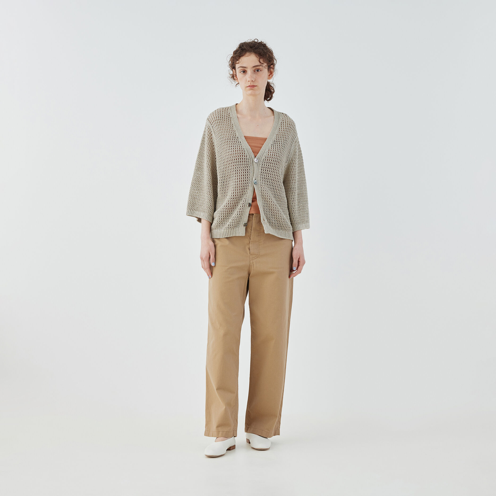 TOKYO BASIC カーディガン レディース 夏 40代 50代 プレミアム