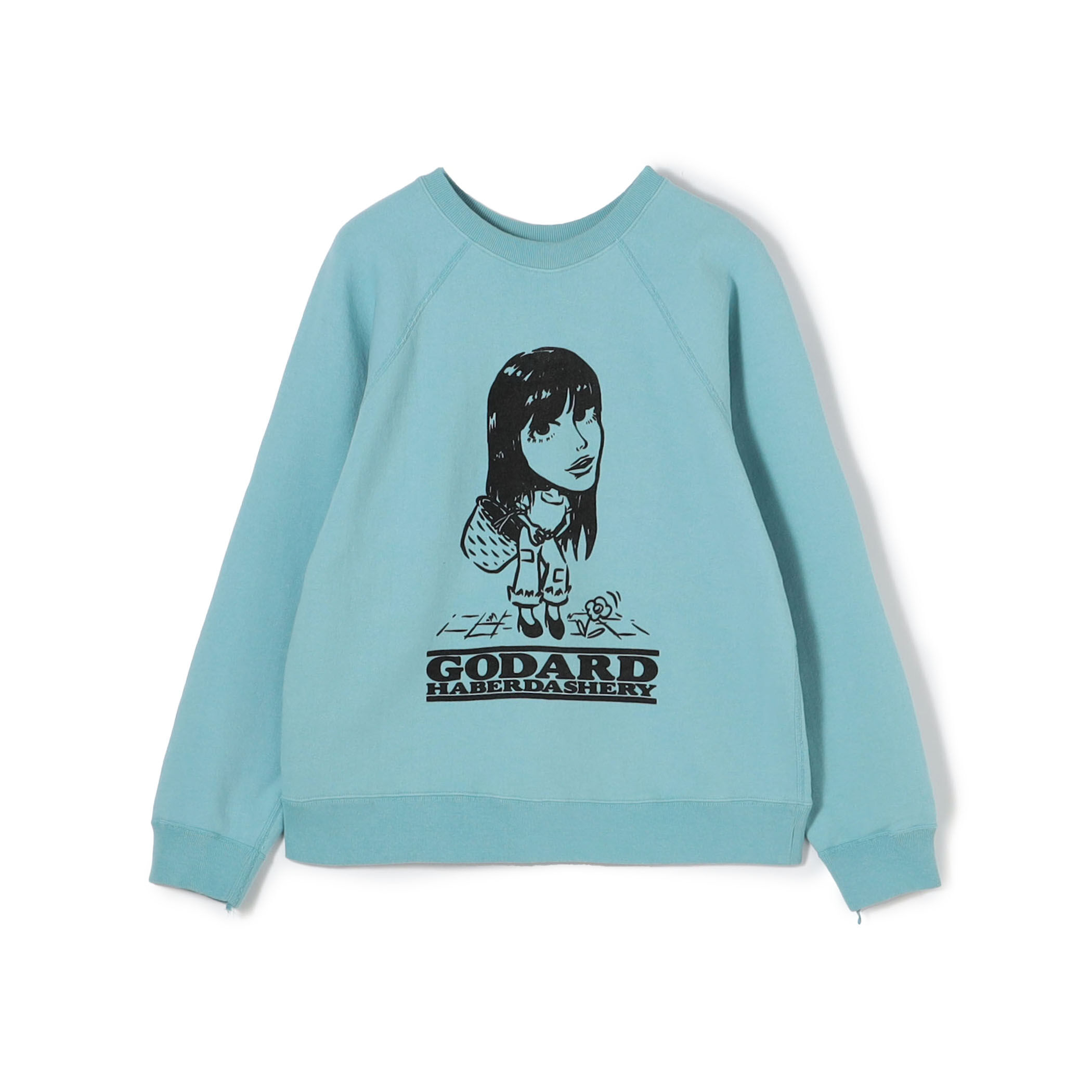 Godard Haberdashly Jane Birkin Print スウェットシャツ