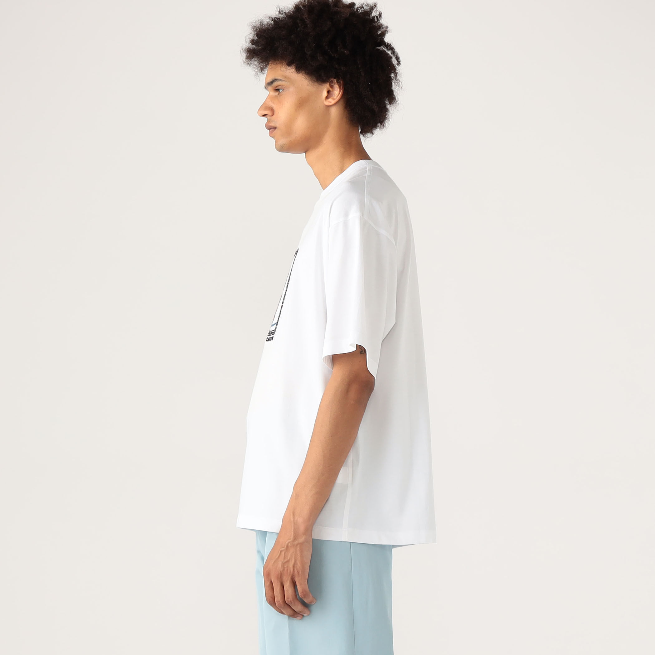 CABaN スビンコットン アフリカンエンブロイダリーTシャツ