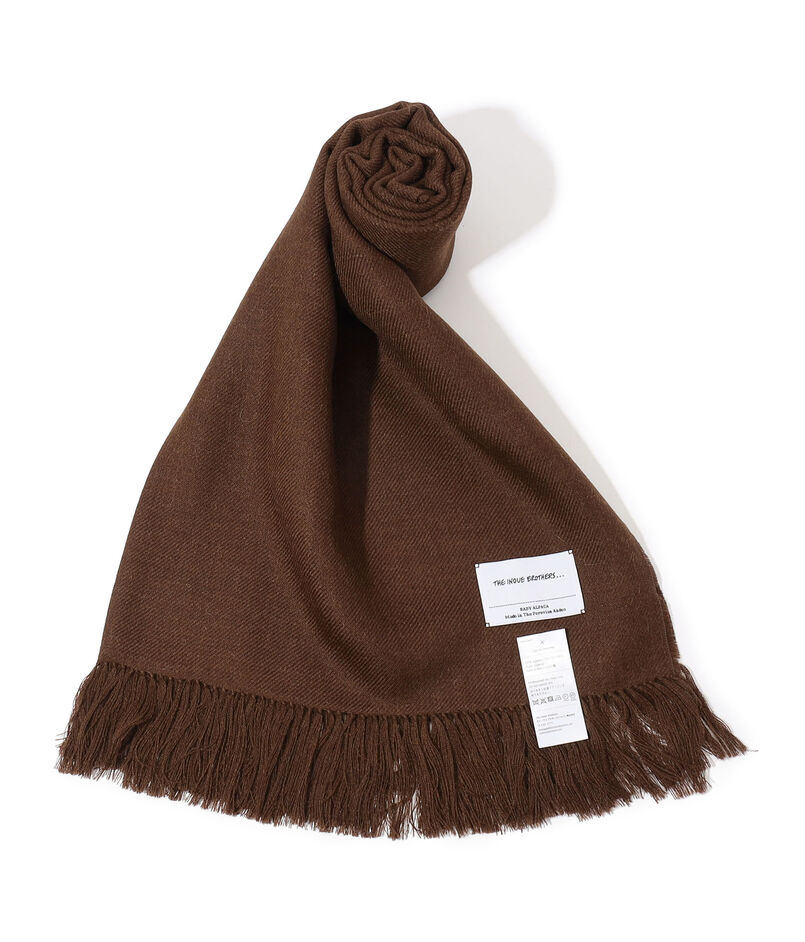 THE INOUE BROTHERS... Non Brushed Large Stole