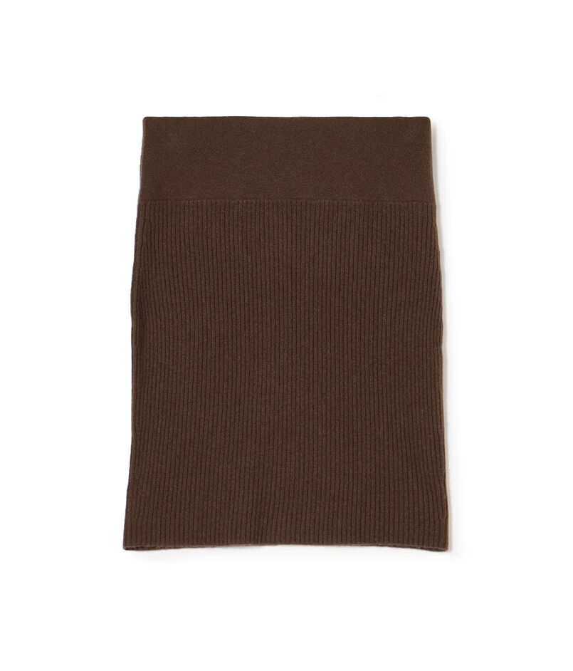 リサイクルカシミヤリブ ミニスカート WRBC5978 リサイクルカシミヤリブ ミニスカート WRBC5978