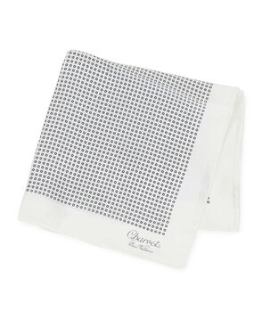 Charvet シルクプリント ポケットチーフ