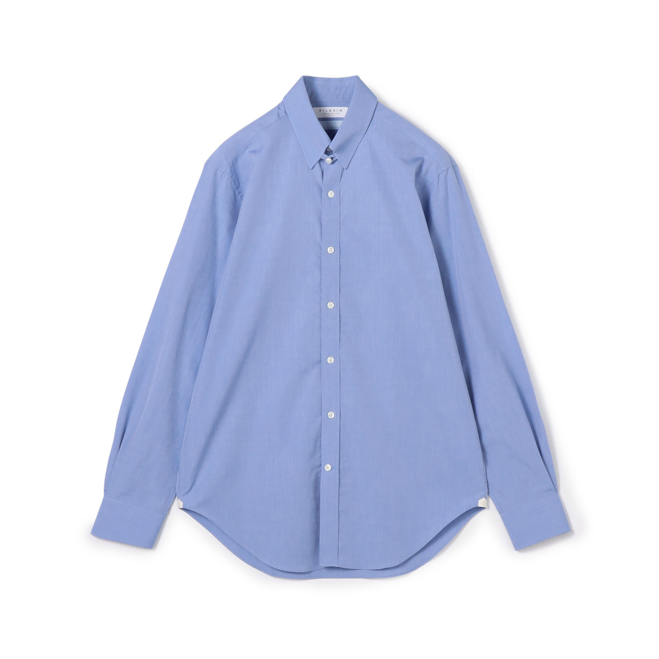 120/2コットン タブカラー ロングスリーブドレスシャツ ALMO