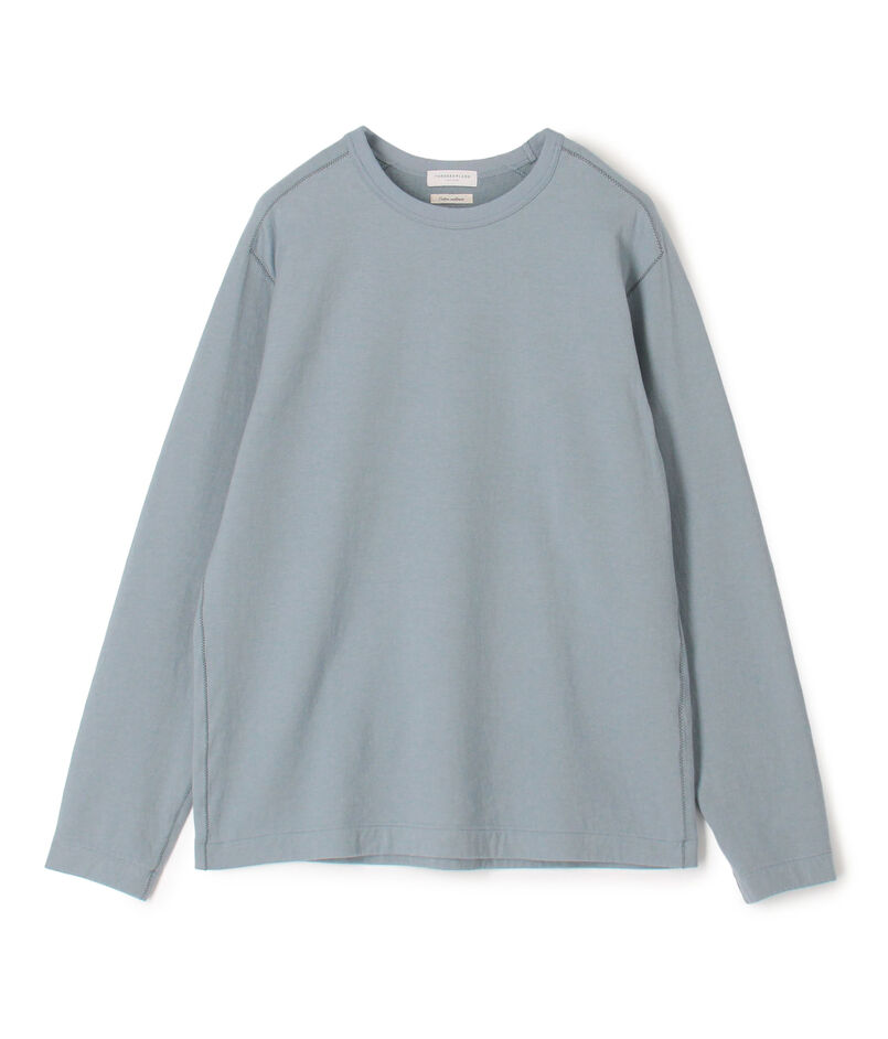 コットン 接結 クルーネックカットソー