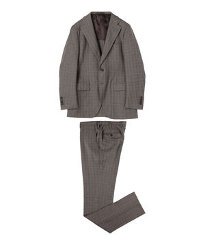 ウールツイル シングルブレステッド2Bスーツ Delfino