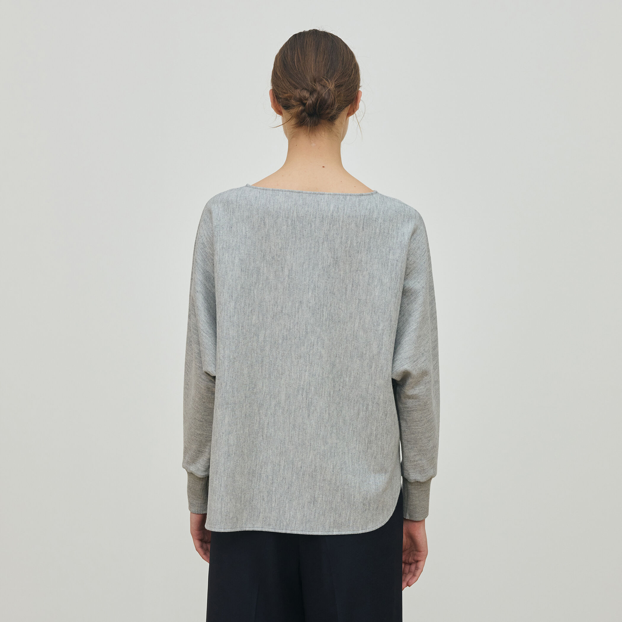 ニットコンビネーション ボートネックプルオーバー｜トゥモローランド