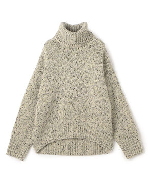 セサミメランジ タートルネックプルオーバー