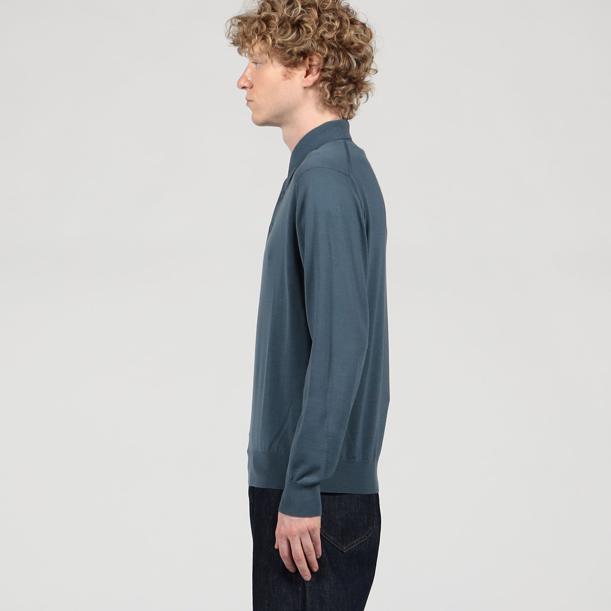 【本日限定値下げ】TOMORROWLAND メリノウール ニットポロ TOMORROWLAND セーター ニット tricot スーパーファインメリノ
