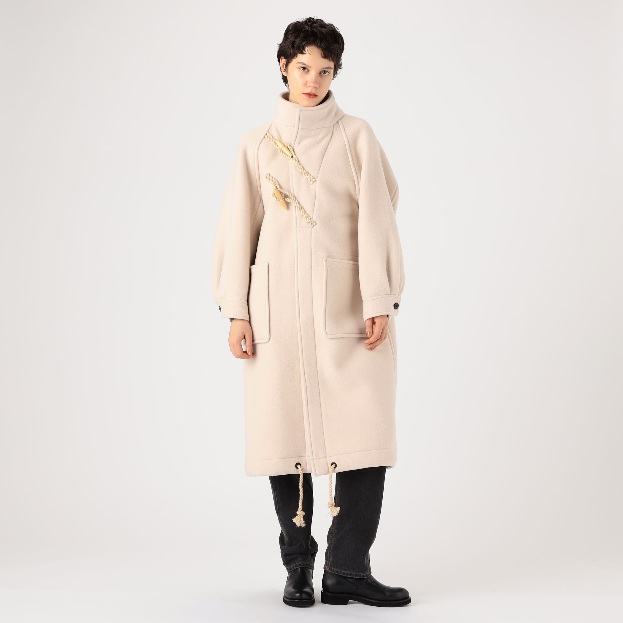 HYKE DOUBLE FACE DUFFEL COAT｜トゥモローランド 公式通販