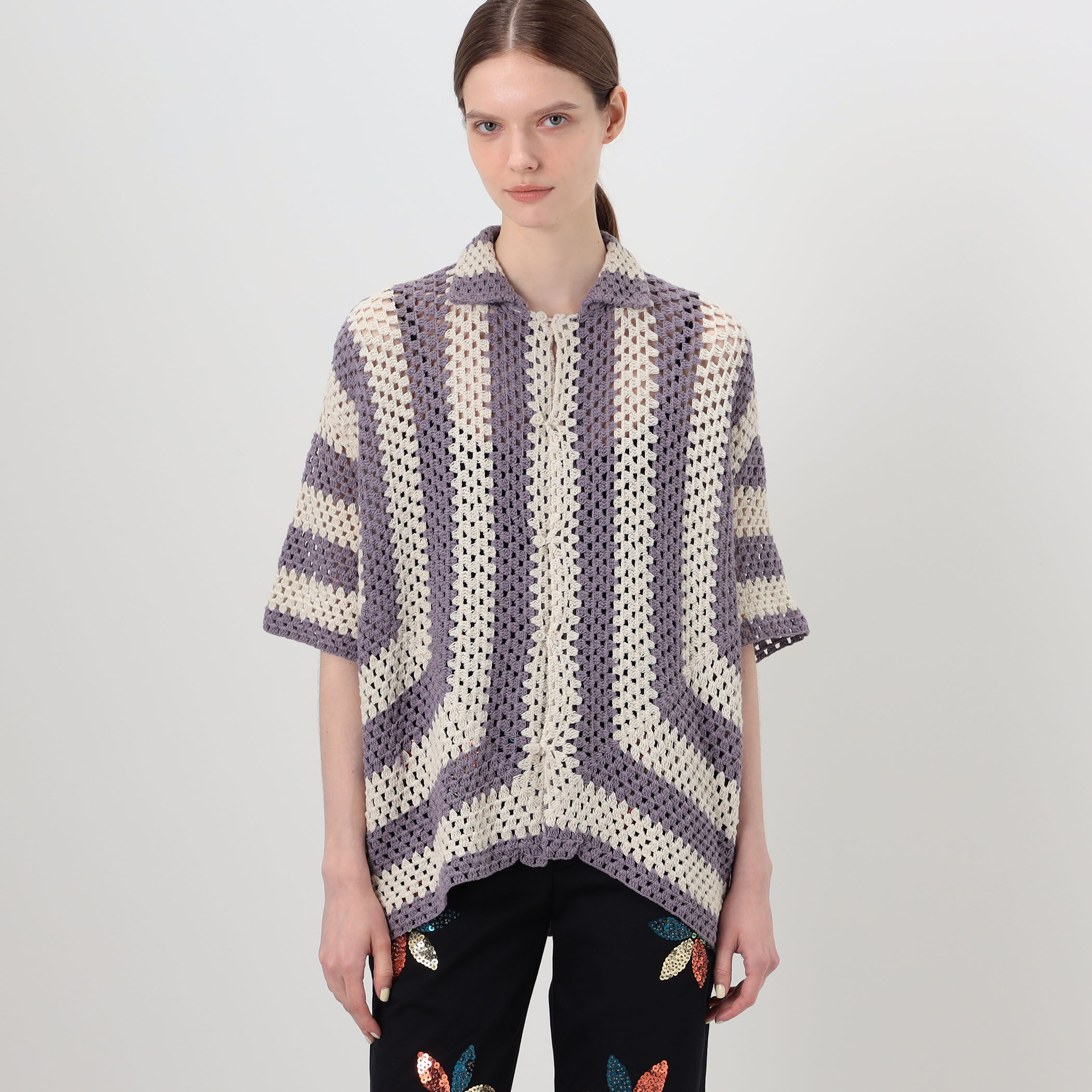 BODE NY ボーディー Beaded Crochet タンクトップ　XS-S BODE NY ボーディー Beaded Crochet タンクトップ XS-S 【公式通販】