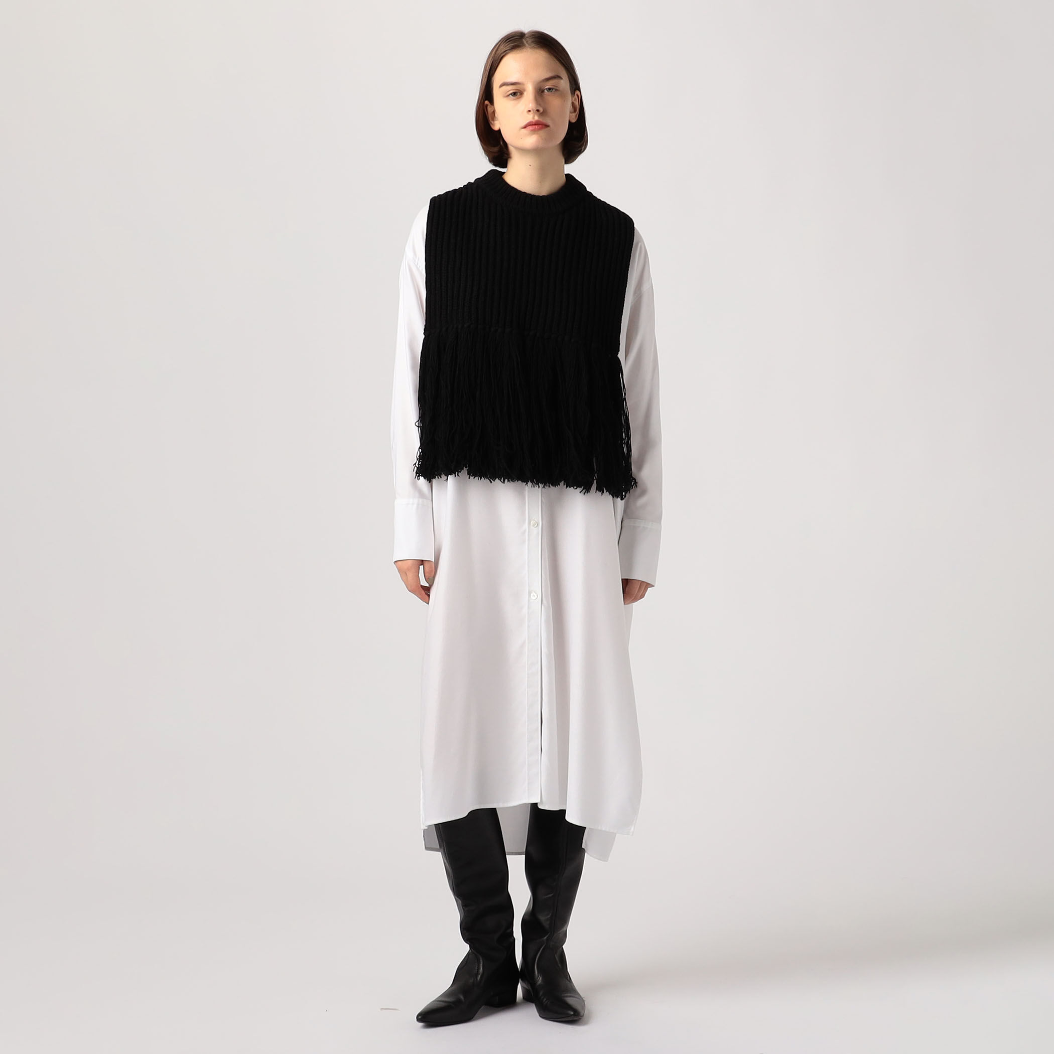 HYKE WOOL VEST｜トゥモローランド 公式通販