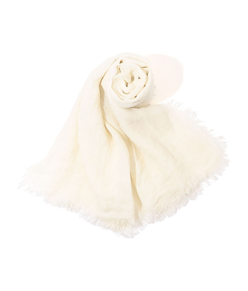 ASAUCE MELER リネンガーゼストール