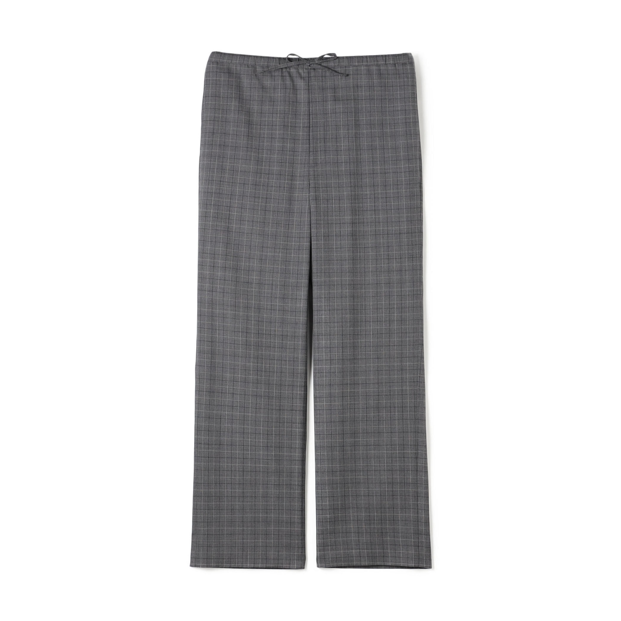 Super120's ウォッシャブルウール リラックスパンツ｜トゥモローランド