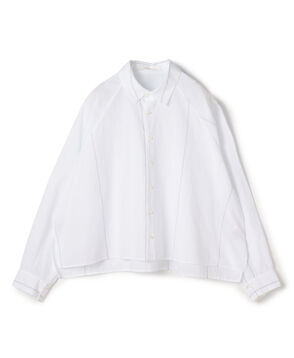 コットン ラグランスリーブシャツ