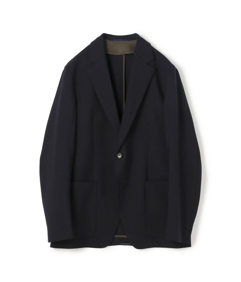 ポリエステルウール 2WAYストレッチ シングルブレステッド2Bジャケット セットアップ対応