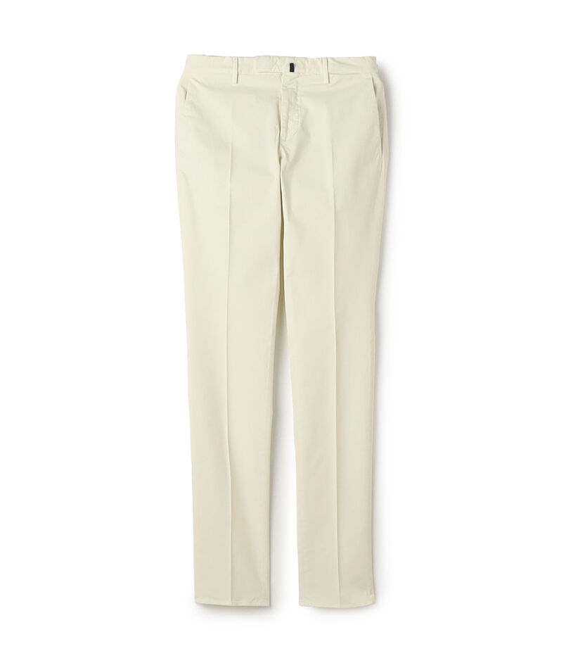 INCOTEX コットンポリウレタン ストレッチノープリーツスラックス 30