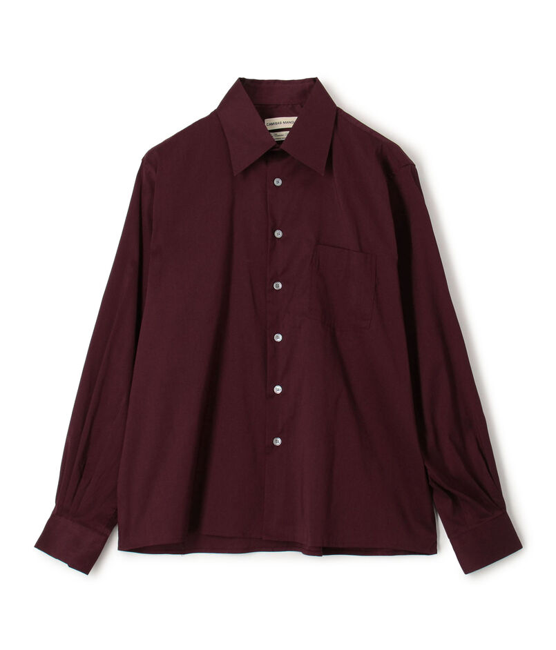 CAMISAS MANOLO BORDEAUX CAMPO SHIRT