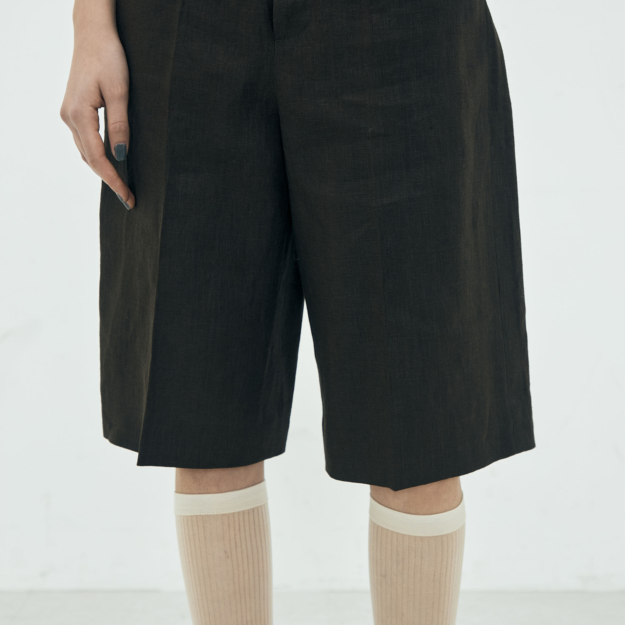 edition pourell リネン タックショートパンツ｜トゥモローランド 公式