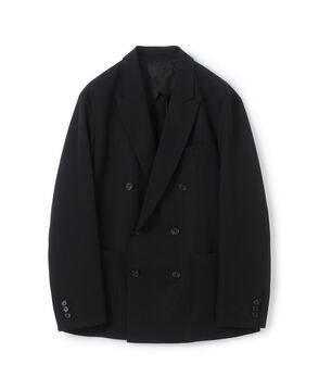 CABaN ライトウールギャバジン ダブルブレストジャケット