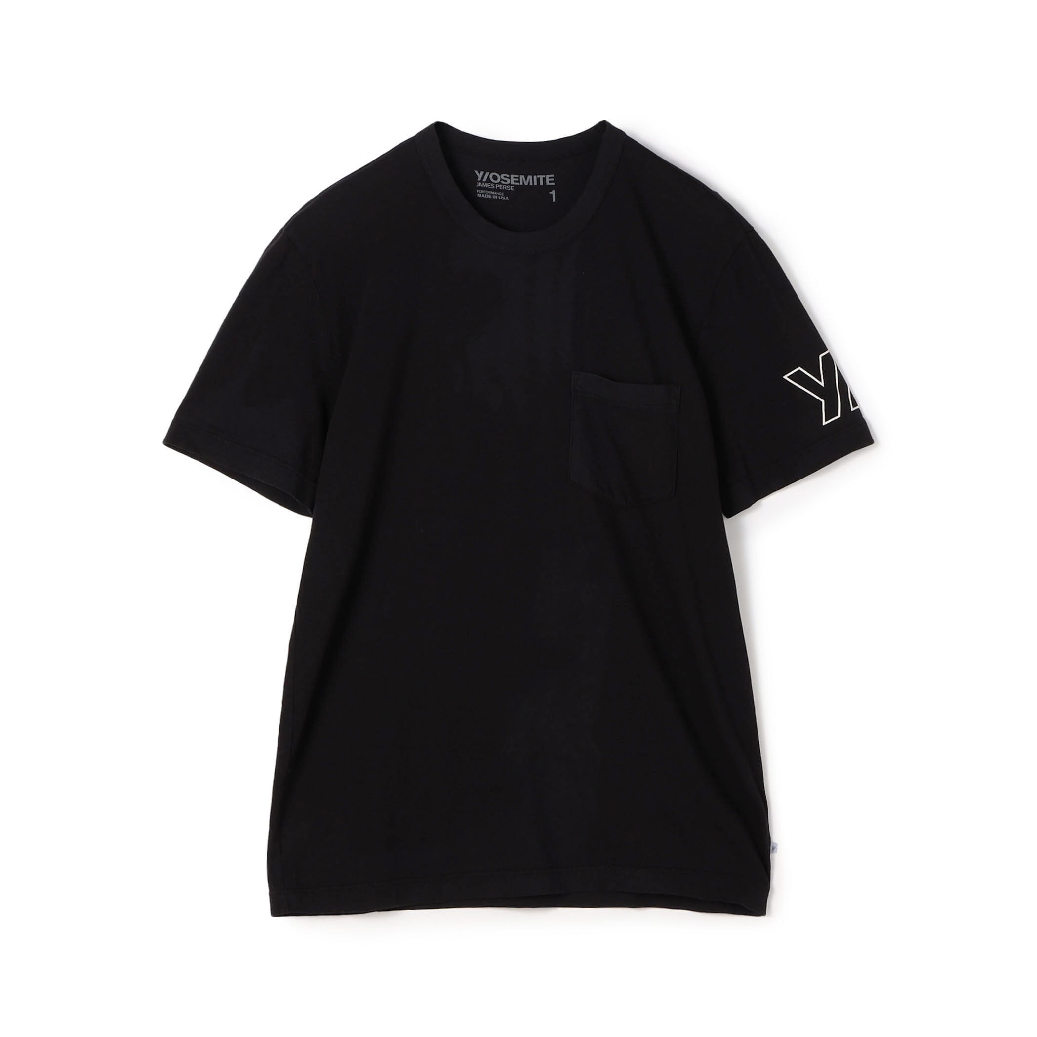 YOSEMITEロゴプリント ポケット付きTシャツ MLJ3282KR