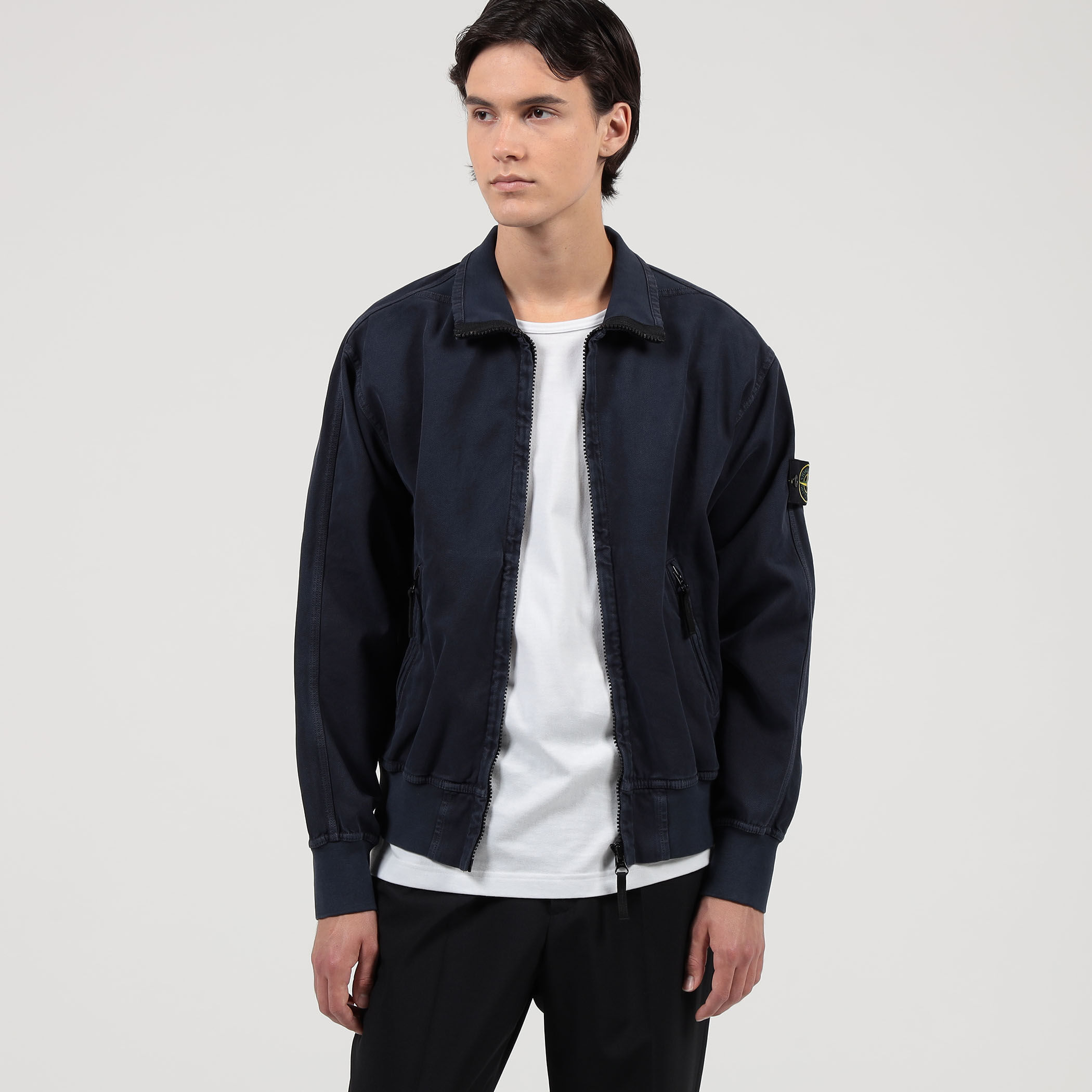 Stone  zip up blouson ストーンアイランド STONE ISLAND(ストーンアイランド) 23AW Garment Dye Cotton